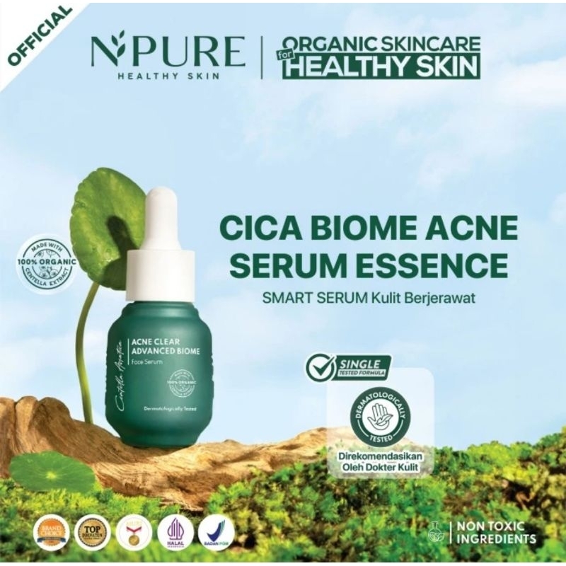 NPURE CICA BIOME ACNE SERUM ESSENCE/ ACNE CLEAR ADVANCE BIOME - NPR1012