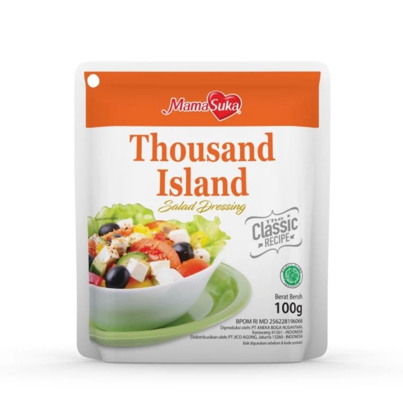 

MAMASUKA Thousand Island Dressing Salad 100gr