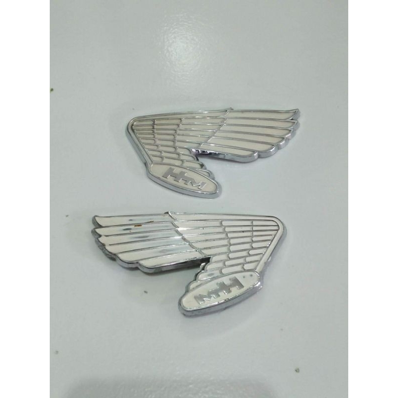 Emblim emblem Sayap Tangki Honda CB cb100 cb125 K0-K1 Bahan Plastik japan Original gelatik