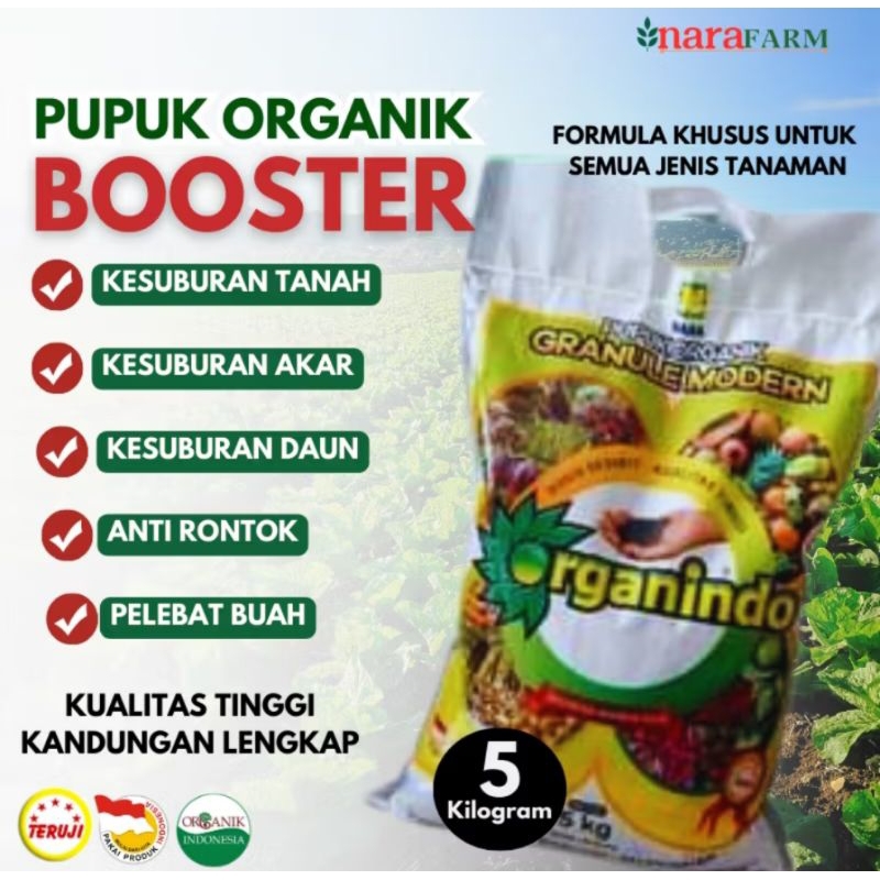 PUPUK Organik Granul NASA -5kg
