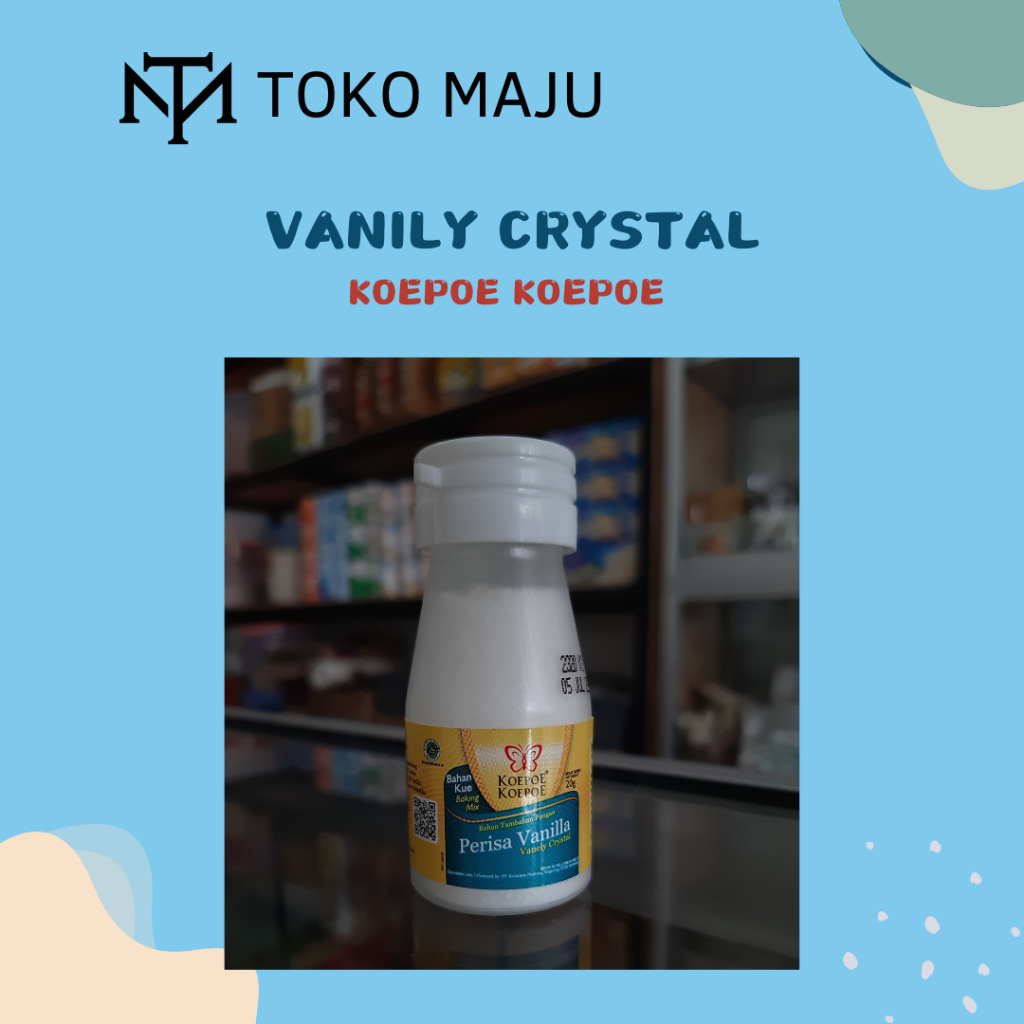 

Koepoe Koepoe Vanilla Crystal 20 gram