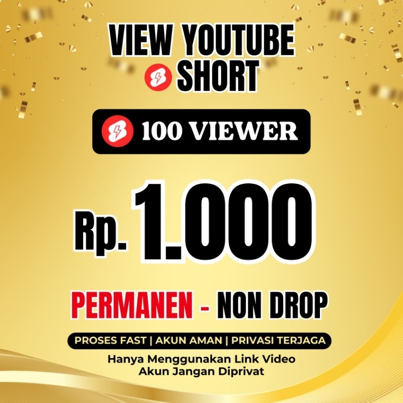 View Youtube Shorts Proses Cepat Termurah