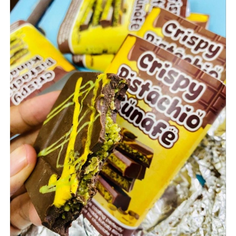 

Coklat Dubai Crispy Pistachio Kunafe 100gr