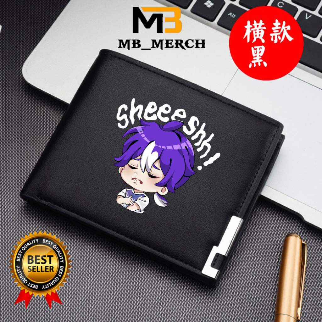 Dompet Pria Lipat EMOTE MOBILE LEGEND Dompet Kulit Men Fashion Letter Wallet MOBILE LEGEND KEREN MB_
