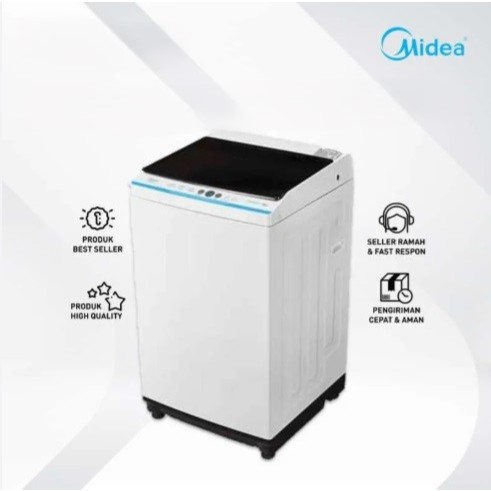 MESIN CUCI MIDEA 1 TABUNG TOP LOADING 7.5 Kg MA100W75 / 8.5 Kg MA100W85 / 9.5 Kg MA100W95