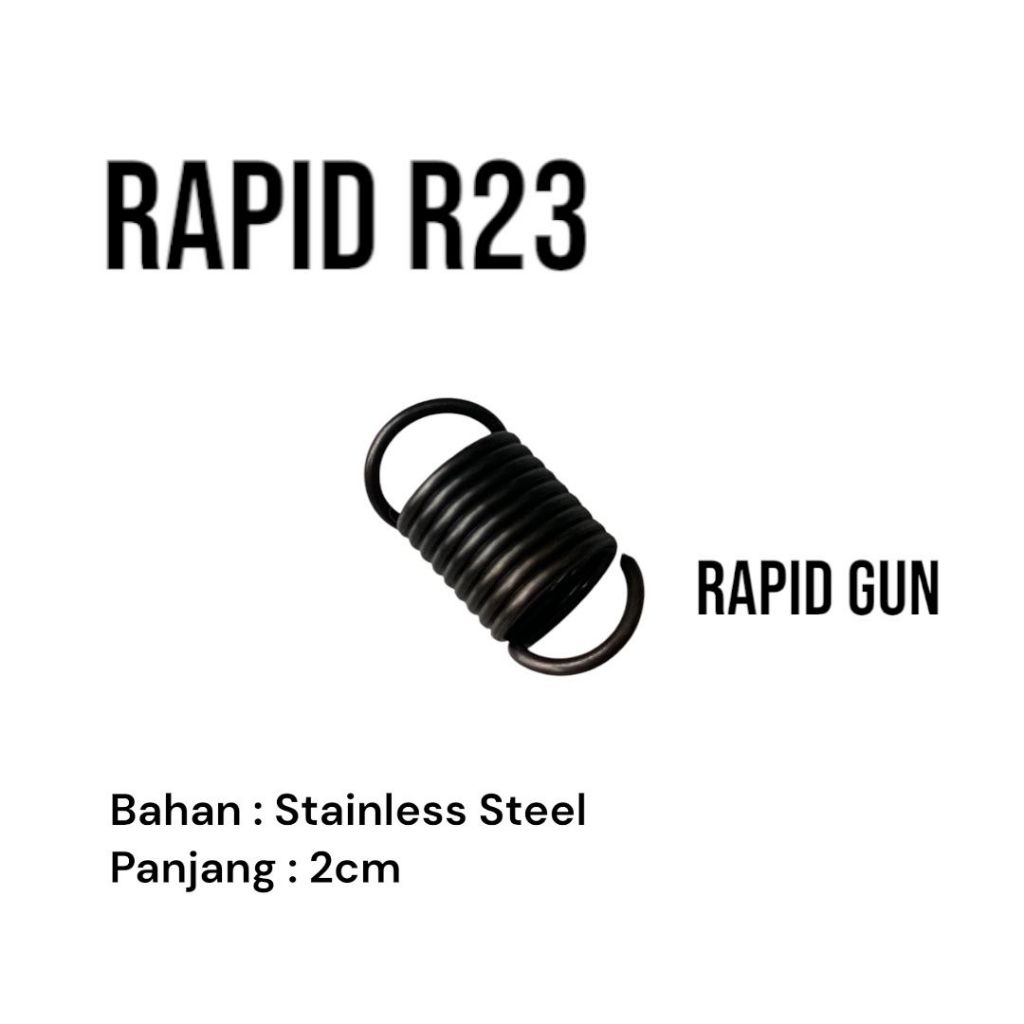 

sparpart per steples tembak atau ganteker rapid R23