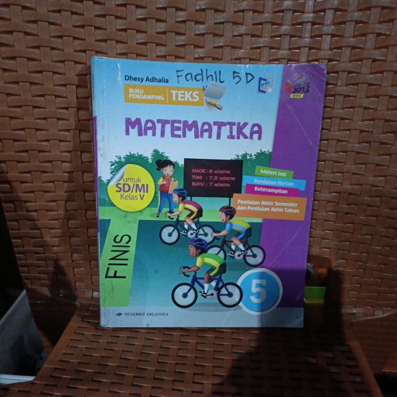 erlangga matematika kelas 5/V SD/MI