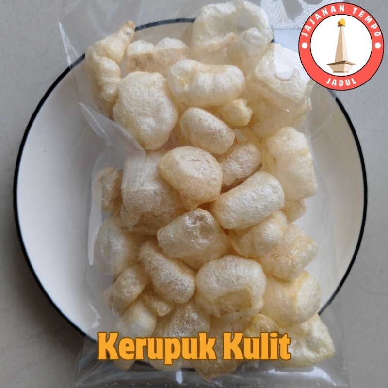 

(Ready Stock) Kerupuk Kulit 50 gram Snack Cemilan Jajajan Jadul