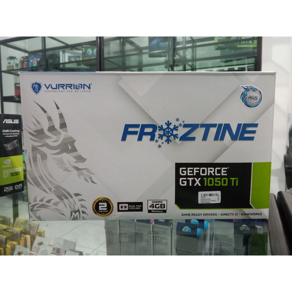 VGA Vurrion NVIDIA GTX 1050Ti 4GB GDDR5 FROZTINE EDITION