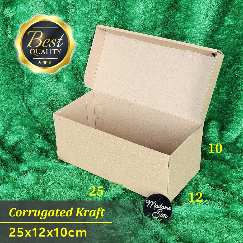 

KOTAK KUE - CAKE BOX - DUS BOLU 25x12x10 (ISI : 10 PCS)