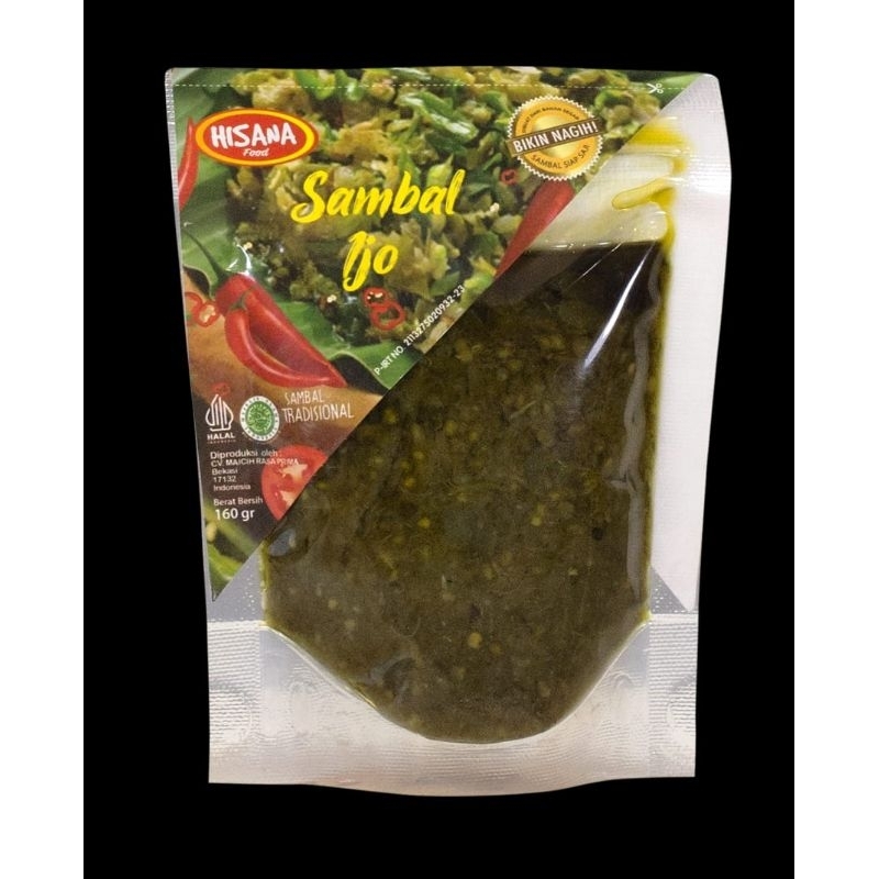 

Hisana Sambal Ijo 160 gram