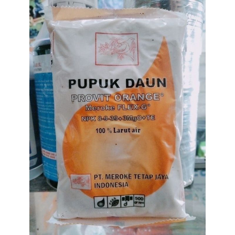 Pupuk Daun Provit Orange 500gr