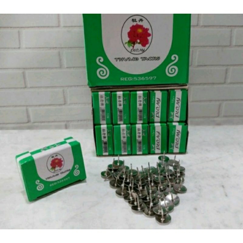 

Paku Payung Poeny (1 ktk x 50 x 10 isi 500 pcs)/Paku payung pines