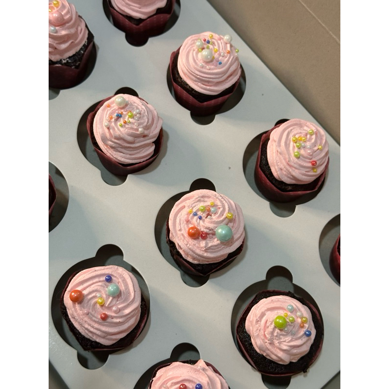 

Cupcake / Muffin custom lucu (Topping whipping cream)