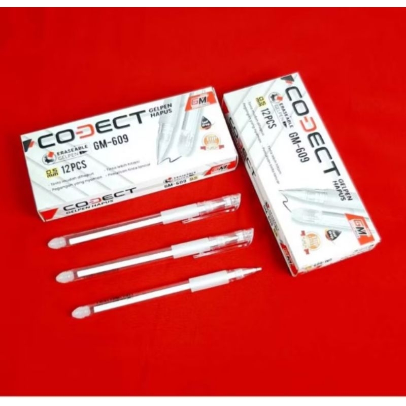 

bulpen gel hapus codect GM 1 pak isi 12