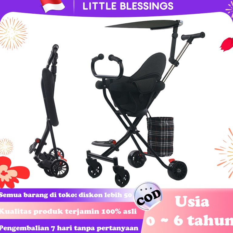 Harga Murah Ready StockStroller Bayi Newborn 6 TahunStroller BayiKereta Dorong BayiStroller Bayi Lip