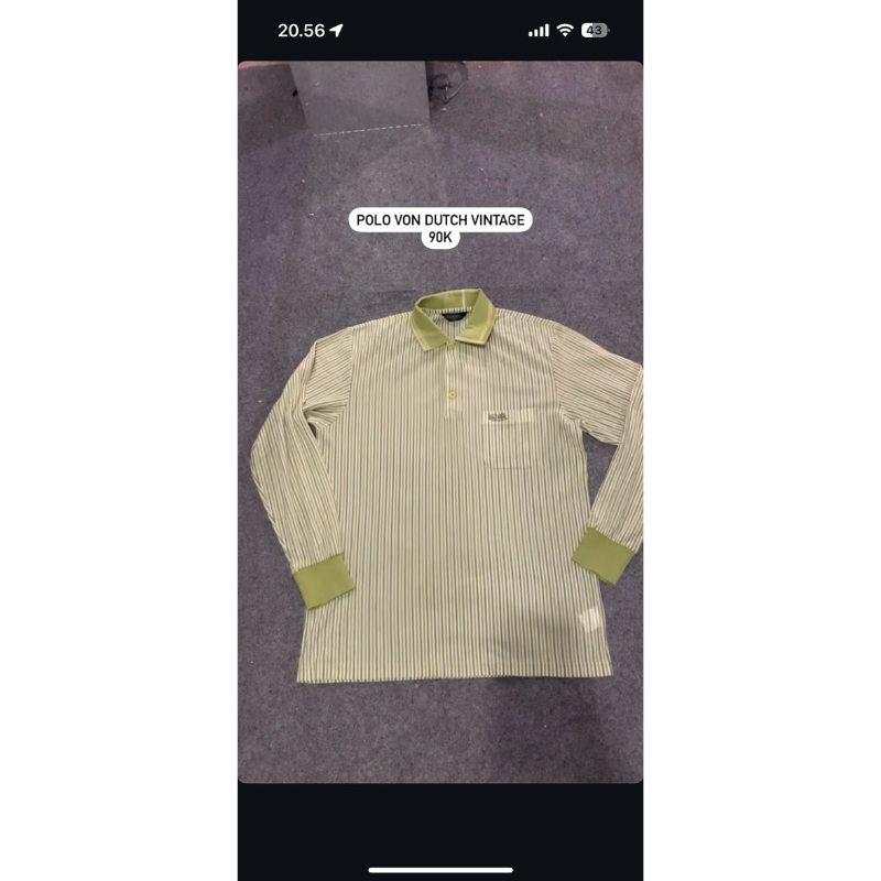 Polo Von Dutch Vintage Kemeja Lengan Panjang