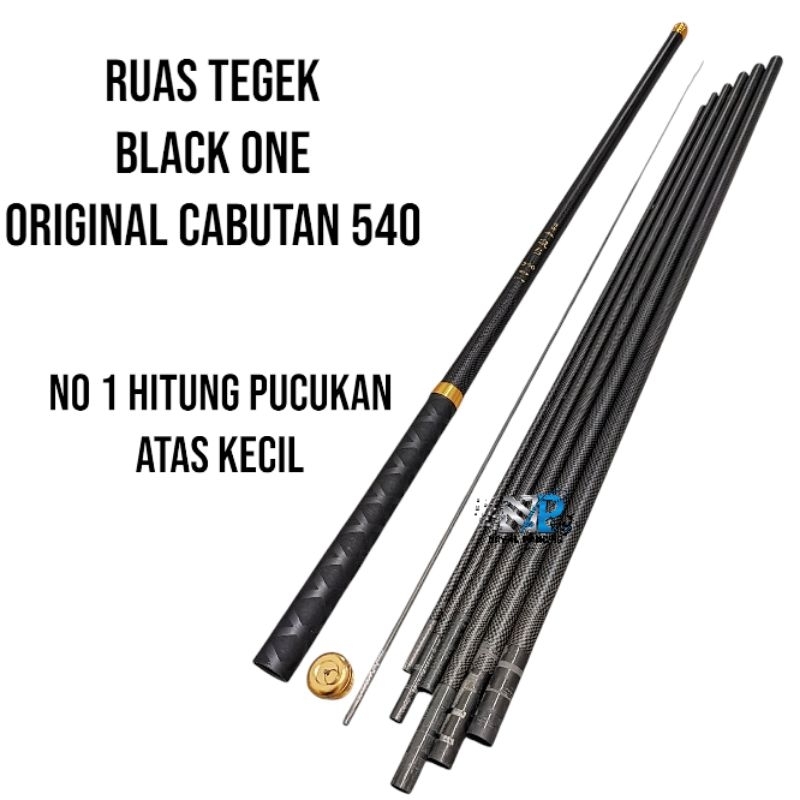 Ruas Tegek Black One Cabutan Original