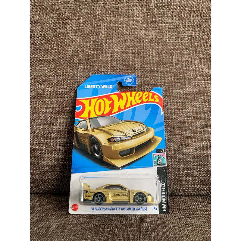 Hotwheels Special Card - Nissan Silvia S15 (LBWK Gold)