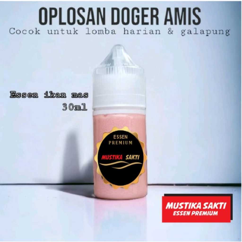 DOGER AMIS Essen Oplosan Ikan Mas Mustika Sero Galapung Lomba Harian 30ml mustika Premium paling gac