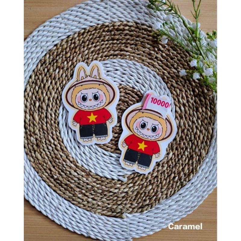 

Amplop Lebaran 3D Labubu Isi 5