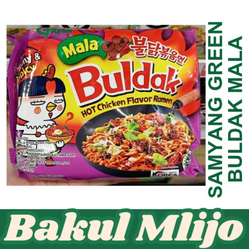 

Samyang green Buldak Mala