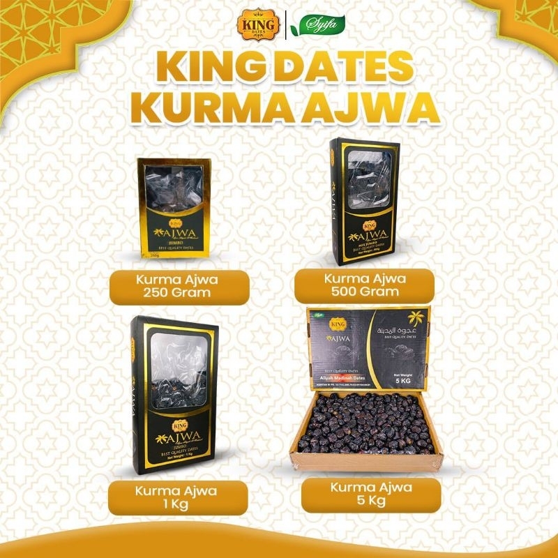 

Bermacam King Dates Kurma Ajwa