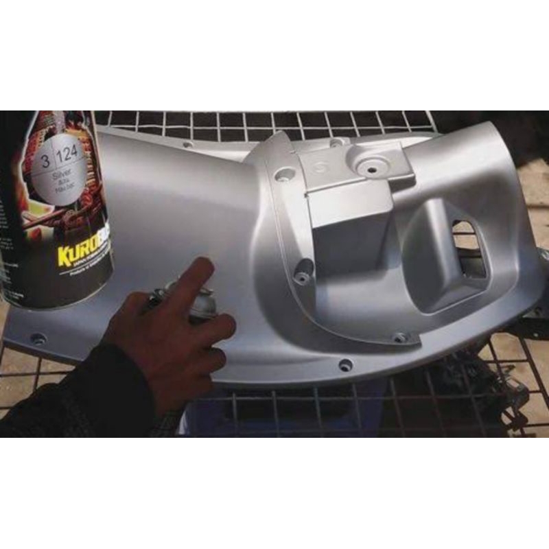 Pilok Silver 124 Samurai Paint Cat Semprot Sepeda Motor Mobil Velg Helm Perkakas