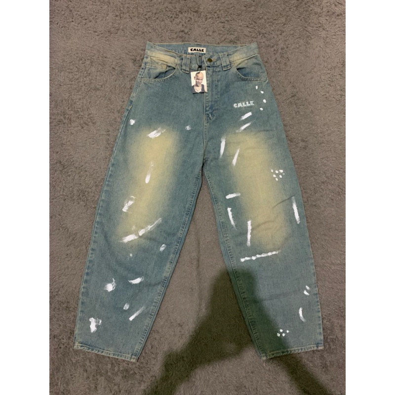 BAGGY JEANS CALLE WASHED BLUE