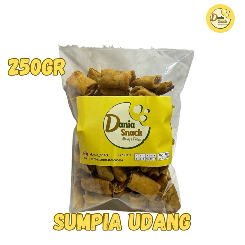 

SNACK/CAMILAN SUMPIA UDANG [250gram]