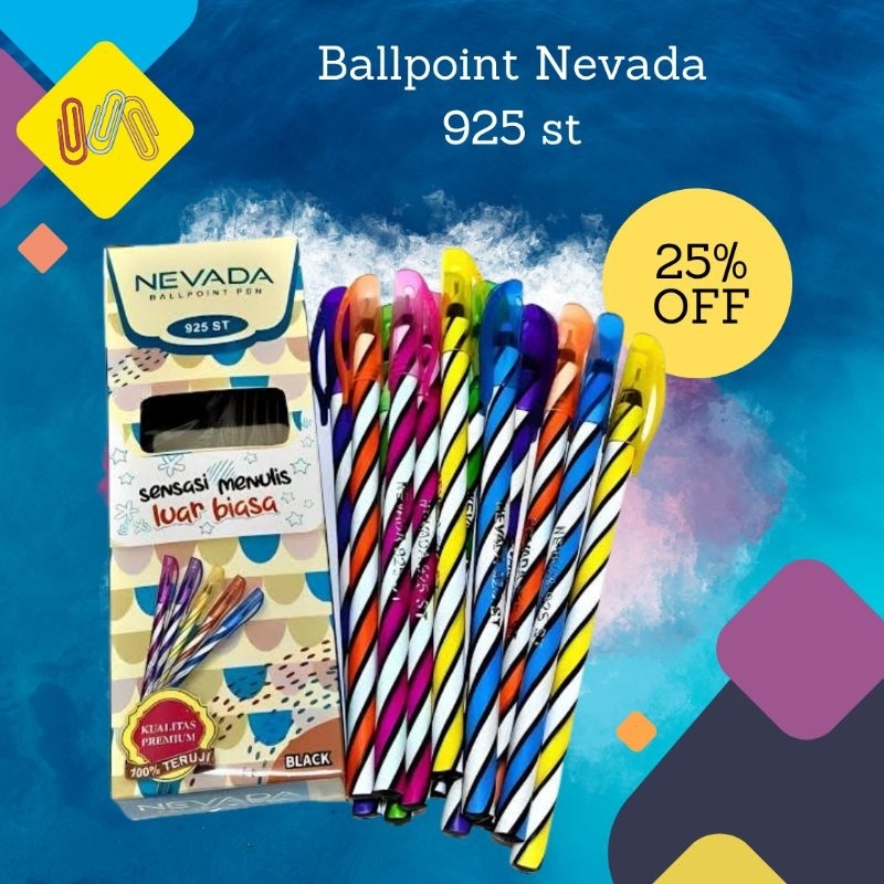 

Ballpoint Nevada 923/924/925 st Black