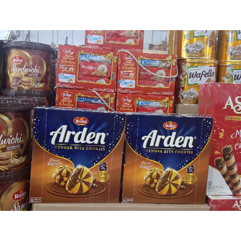 

ROMA ARDEN TENDER BITE COOKIES 240 GR ISI 24 PACK // WAFER ARDEN