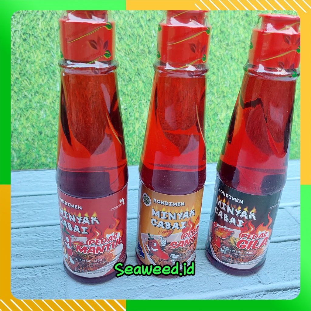 

Java Minyak Cabai Pedas Santuy | Pedas Mantul | Pedas Gila 135 ML