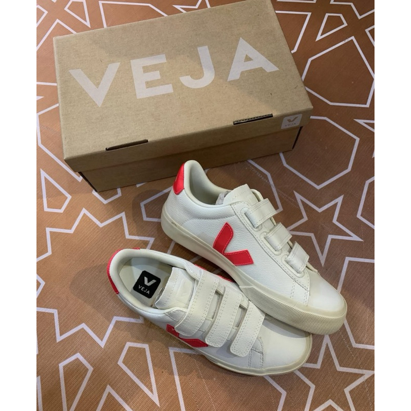 VEJA VELCRO RECOFE FLUO ROSE ORIGINAL
