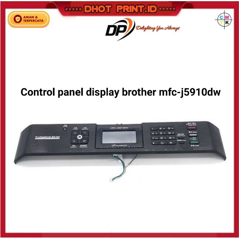 jual control panel display brother mfc j5910dw