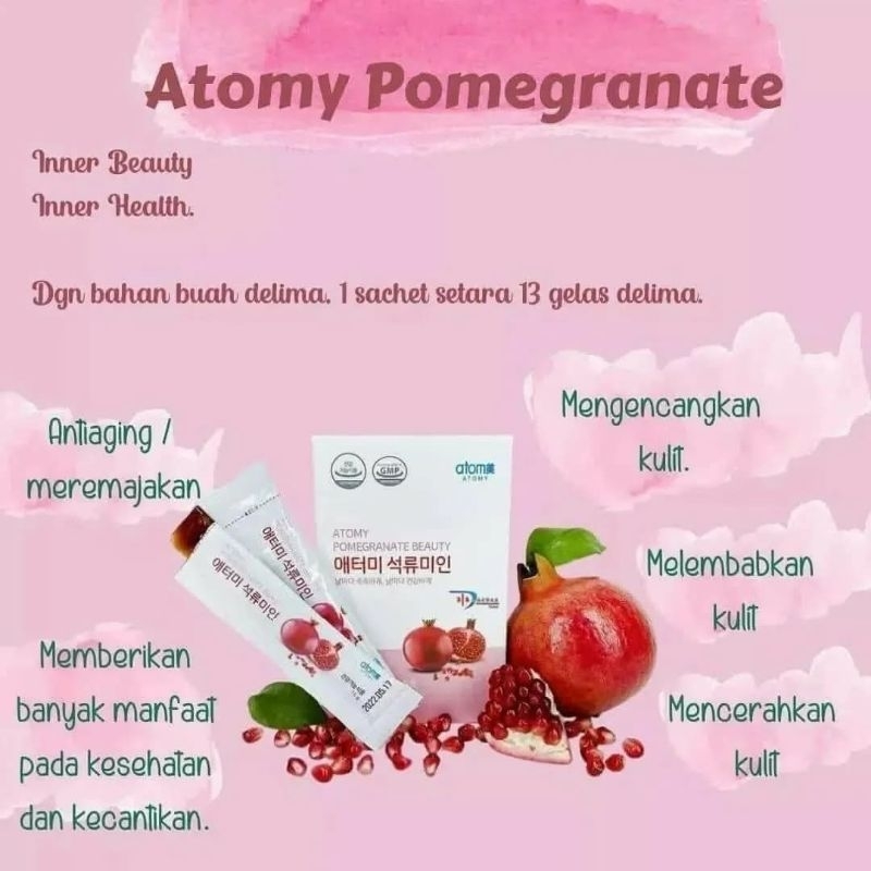 

atomy pomegranate mixed fruit jelly 30 shacet original