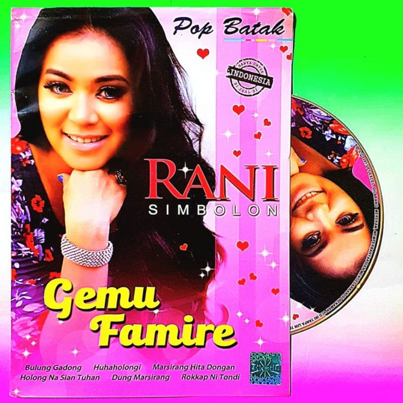 KASET VCD POP BATAK RANI SIMBOLON-VCD LAGU POP BATAK-VCD LAGU BATAK-VCD BATAK-DVD LAGU BATAK-LAGU BA