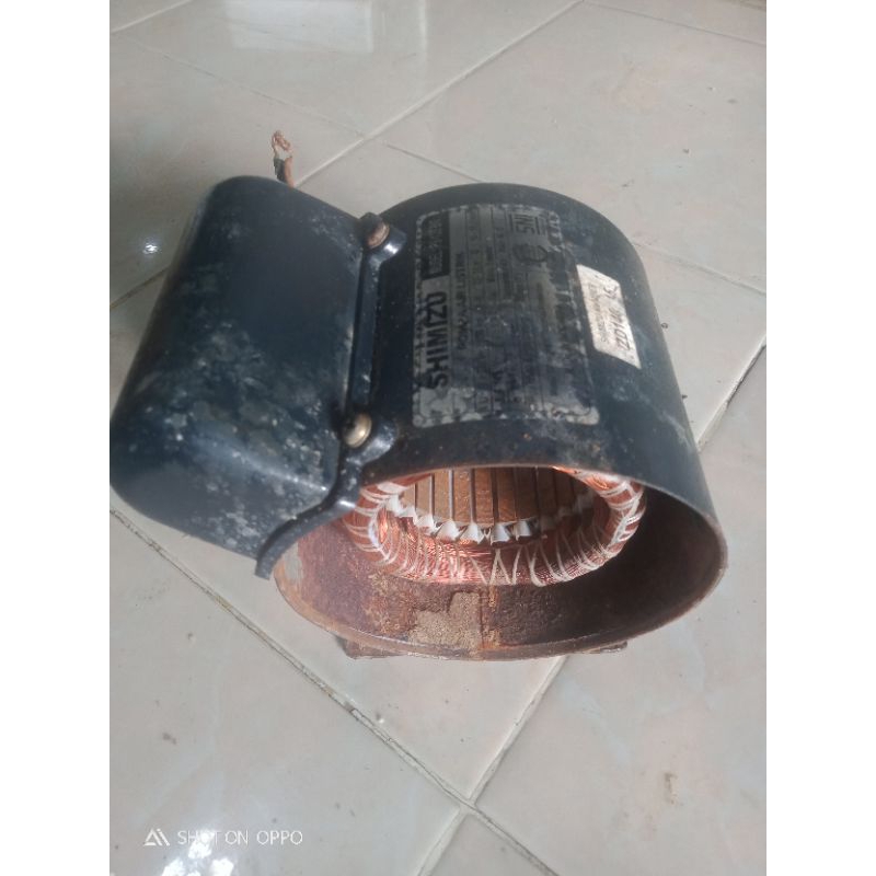 SPUL GULUNGAN STATOR POMPA AIR SHIMIZU 128 BIT ORIGINAL COPOTAN