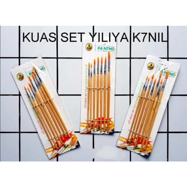 

Kuas Set Lukis K7NIL