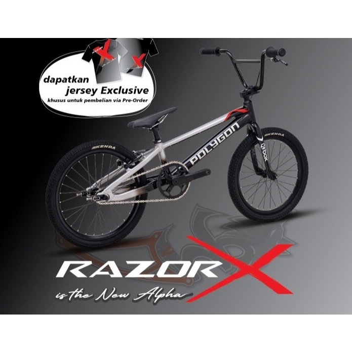 POLYGON RAZOR X PRO LIMITED EDITION SEPEDA BMX RACE