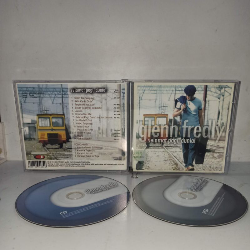 CD+VCDGlen Fredly-Selamat Pagi, Dunia! (Ori)