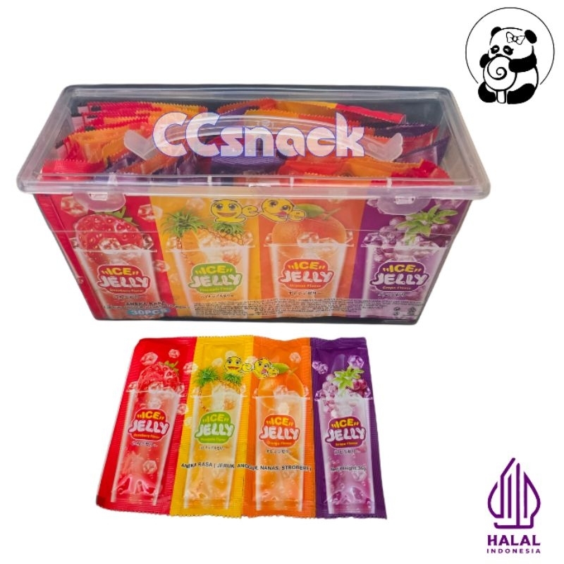 

AAA ICE JELLY WARNA TOPLES ISI 30