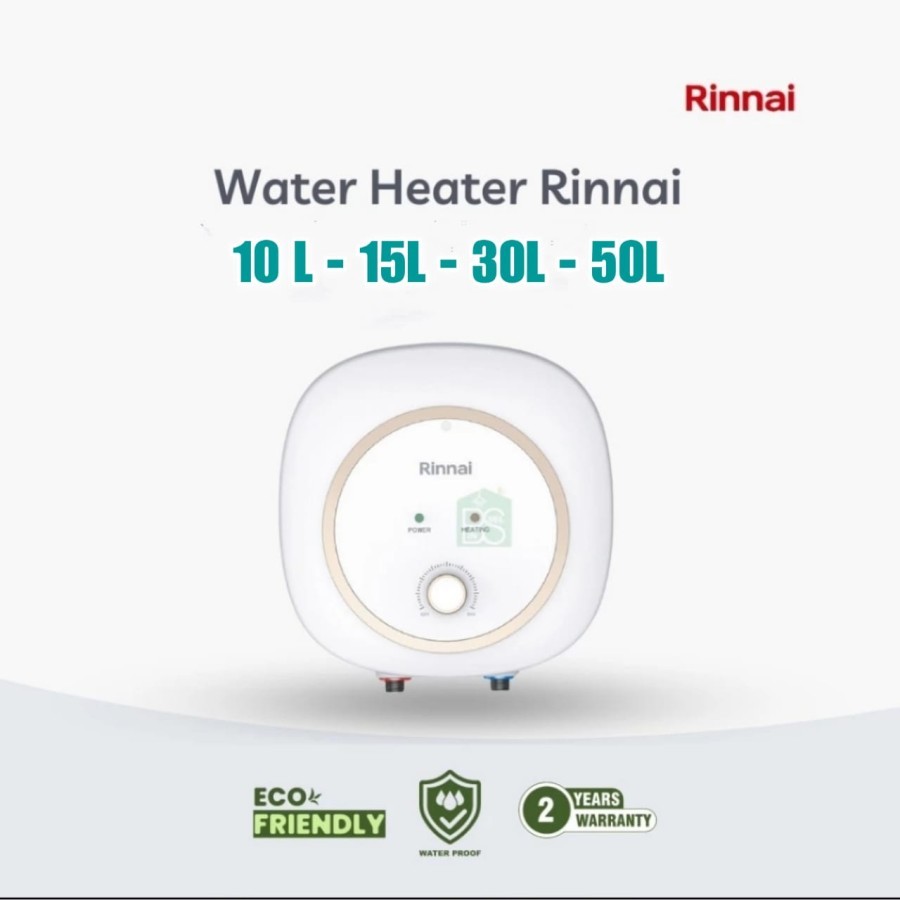 Water Heater Listrik RINNAI 10 Liter/15 Liter/30 Liter/50 Liter Pemanas Air Elektrik Rinnai