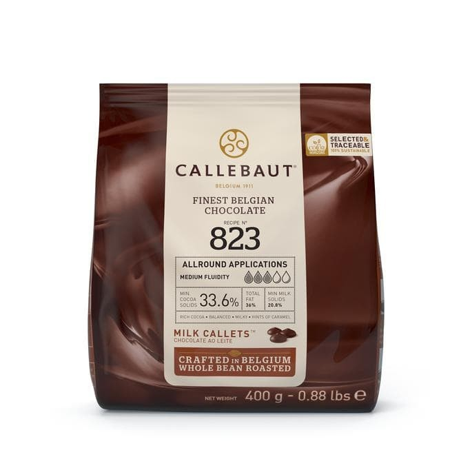 

CALLEBAUT MILK CALLETS 400 GR(823-E0-D94)