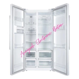 KULKAS MULTI DOOR AQUA AQR575IG | AQUA AQR-575IG SIDE BY SIDE 528LITER INVERTER BATAM