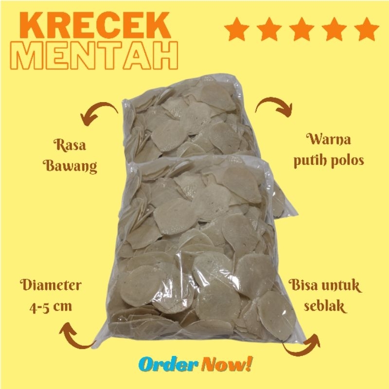 

KRUPUK UPIL RASA BAWANG 1KG KRUPUK SEHAT ANTI KOLESTEROL