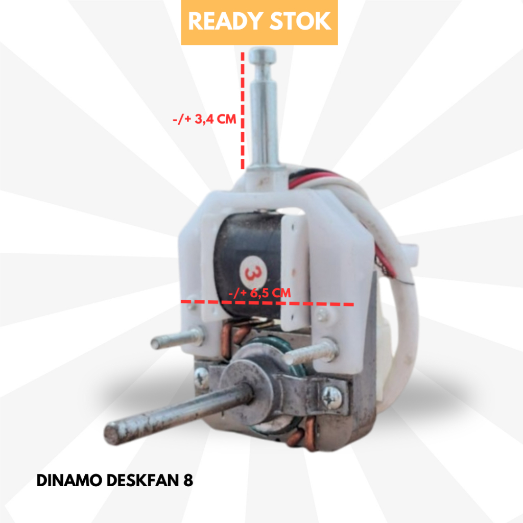 [BAYAR DITEMPAT] Dinamo Motor 7-8 inch MULTI Kipas Angin Kecil Model Cosmos RRT dan Merk Kipas Lainy