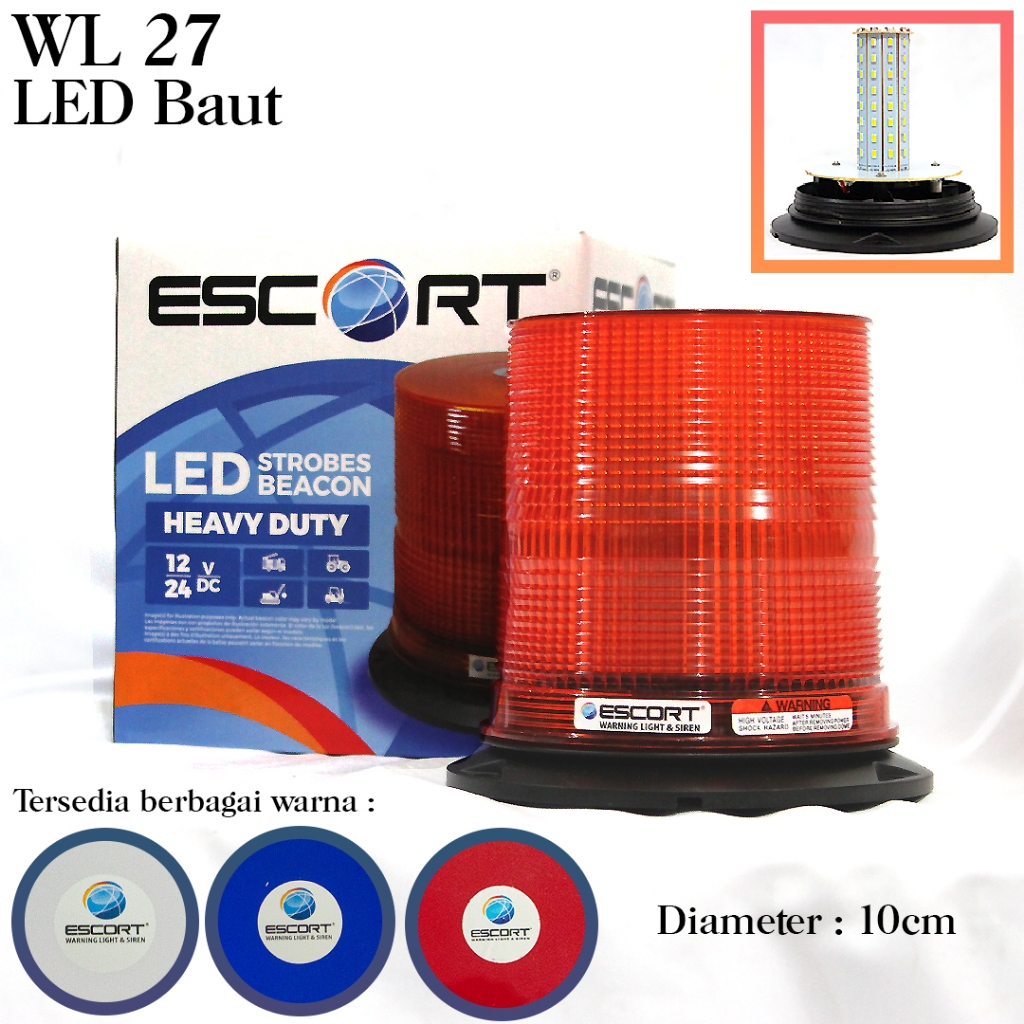 LAMPU BEACON TRUK ESCORT WL27 LED