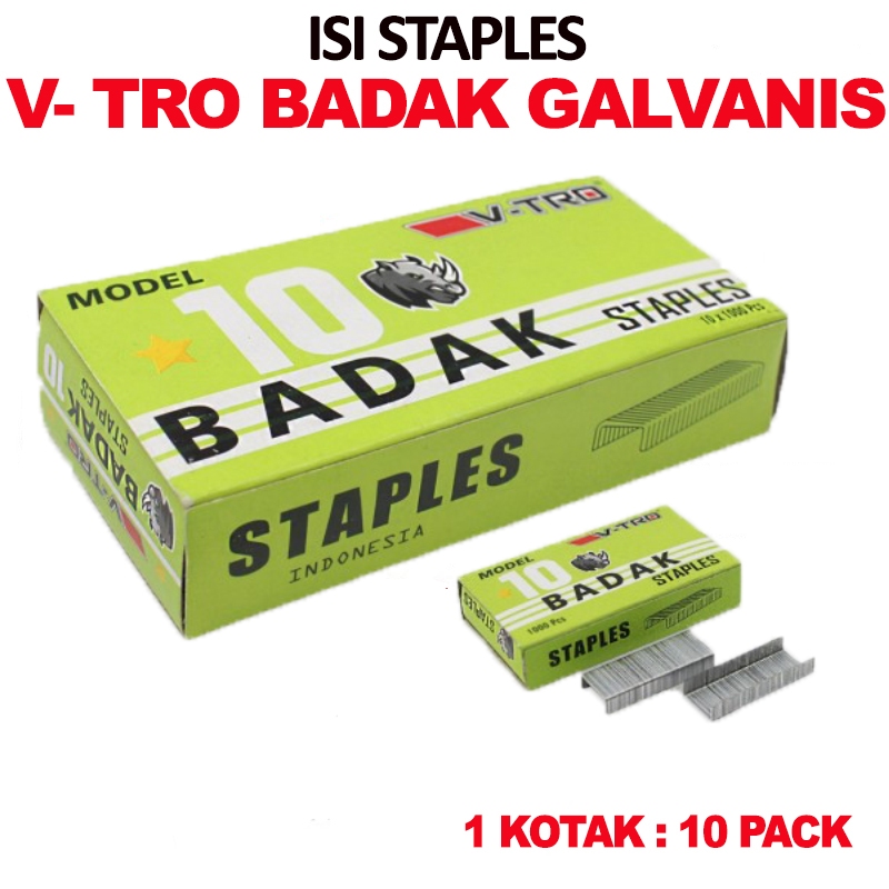 

Isi Staples I Stapler I Badak I 10pack I