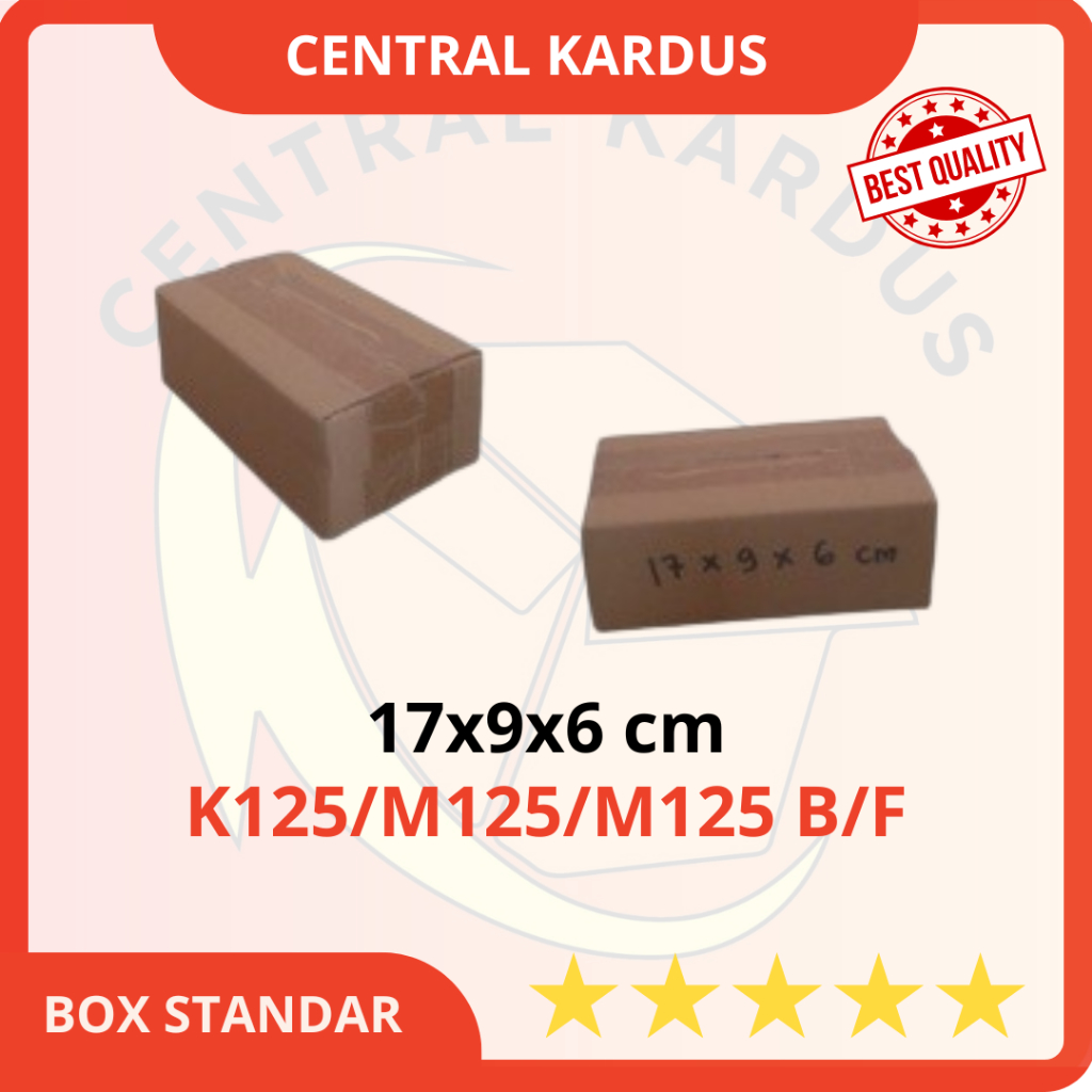 

(ISI 1 PCS) kardus packing kecil/ kardus kemasan packaging uk.17x9x6cm-centralkardus